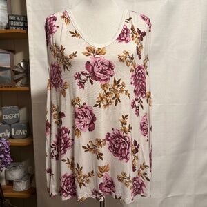 Maurices Floral Tank